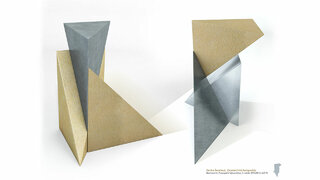 Andrea Pechová – Geometrická kompozícia – plagát (2015/16) 3.roč.